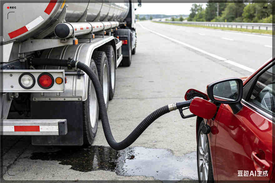 港口区汽车救援送水案例